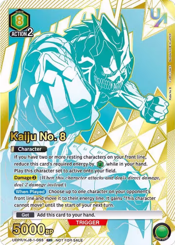 Kaiju No. 8 (055) (UEPR/KJ8-1-055), Union Arena Promotion Cards — Union Arena card price