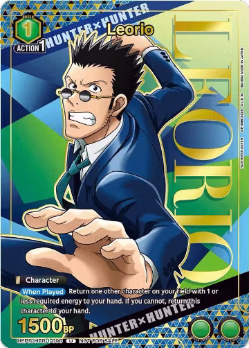 Leorio (090) (Gold) (UEPR/HTR-1-090), Union Arena Promotion Cards — Union Arena card price
