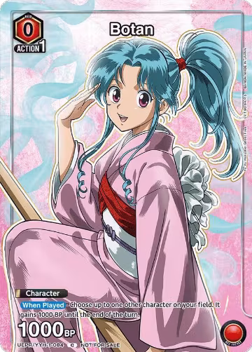 Botan (084) (UEPR/YYH-1-084), Union Arena Promotion Cards — Union Arena card price