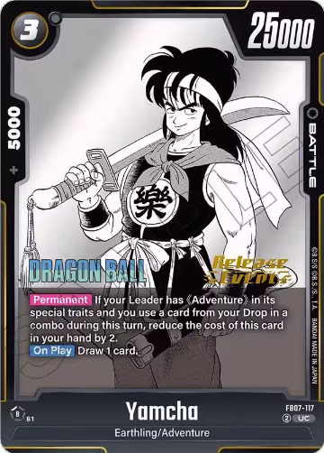 Yamcha (FB07-117), Manga Booster 02 Release Event Cards — DB Fusion card price