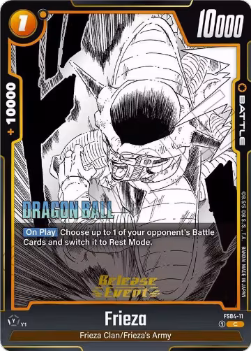 Frieza - FS04-11 (FS04-11), Manga Booster 02 Release Event Cards — DB Fusion card price