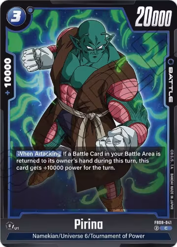 Pirina (FB08-041), Saiyan's Pride — DB Fusion card price