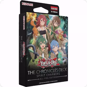 THE CHRONICLES DECK: Spirit Charmers (All-Foil Edition) Deck, THE CHRONICLES DECK: Spirit Charmers (All-Foil Edition) — Yu-Gi-Oh! sealed product price