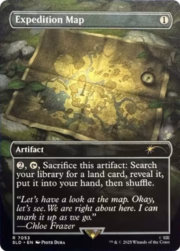 Expedition Map (7053), Secret Lair Drop Series — Magic card price