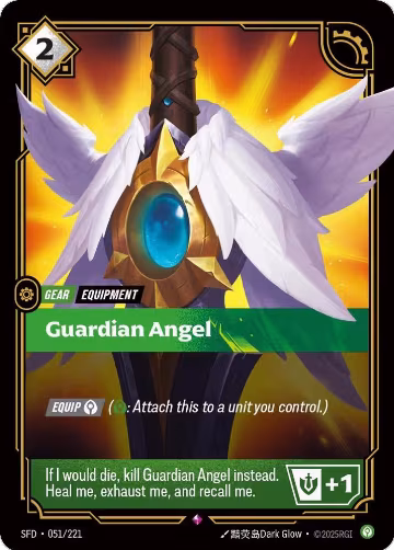 Guardian Angel (051/221), Spiritforged — Riftbound card price