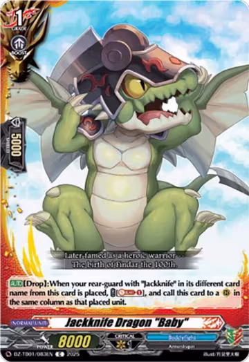 Jackknife Dragon "Baby" (DZ-TB01/083EN), DZ-TB01: Future Card Buddyfight — Vanguard card price