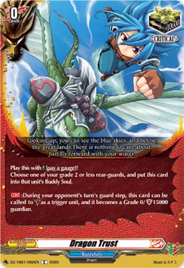 Dragon Trust (DZ-TB01/092EN), DZ-TB01: Future Card Buddyfight — Vanguard card price