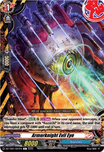 Armorknight Evil Eye (DZ-TB01/097EN), DZ-TB01: Future Card Buddyfight — Vanguard card price