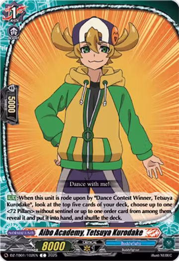 Aibo Academy, Tetsuya Kurodake (DZ-TB01/102EN), DZ-TB01: Future Card Buddyfight — Vanguard card price