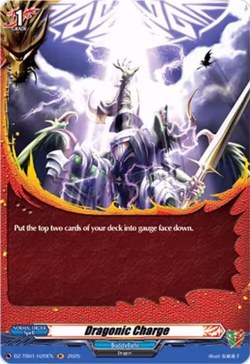 Dragonic Charge (H) (DZ-TB01/H20EN), DZ-TB01: Future Card Buddyfight — Vanguard card price