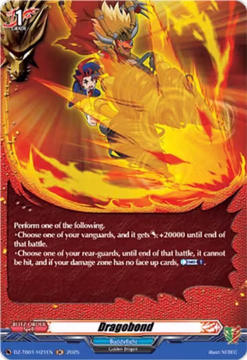 Dragobond (H) (DZ-TB01/H21EN), DZ-TB01: Future Card Buddyfight — Vanguard card price