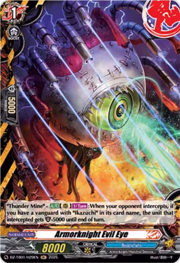 Armorknight Evil Eye (H) (DZ-TB01/H29EN), DZ-TB01: Future Card Buddyfight — Vanguard card price
