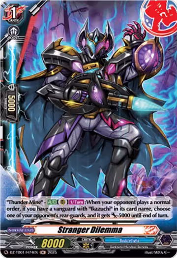 Stranger Dilemma (H) (DZ-TB01/H74EN), DZ-TB01: Future Card Buddyfight — Vanguard card price