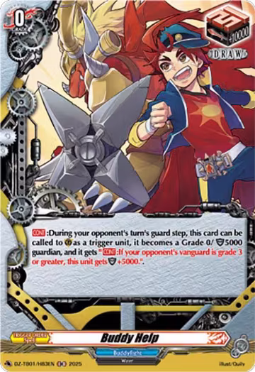 Buddy Help (H) (DZ-TB01/H83EN), DZ-TB01: Future Card Buddyfight — Vanguard card price