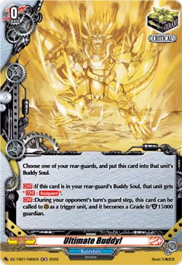 Ultimate Buddy! (H) (DZ-TB01/H85EN), DZ-TB01: Future Card Buddyfight — Vanguard card price