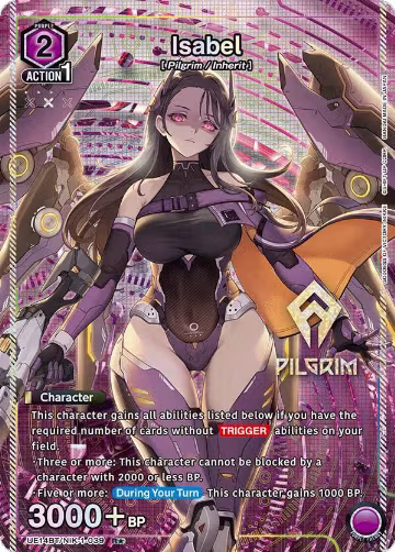 Isabel (039) (R*) (UE14BT/NIK-1-039), GODDESS OF VICTORY: NIKKE — Union Arena card price