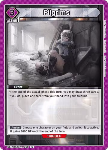 Pilgrims (UE14BT/NIK-1-065), GODDESS OF VICTORY: NIKKE — Union Arena card price