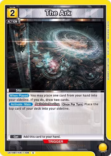The Ark (UE14BT/NIK-1-108), GODDESS OF VICTORY: NIKKE — Union Arena card price