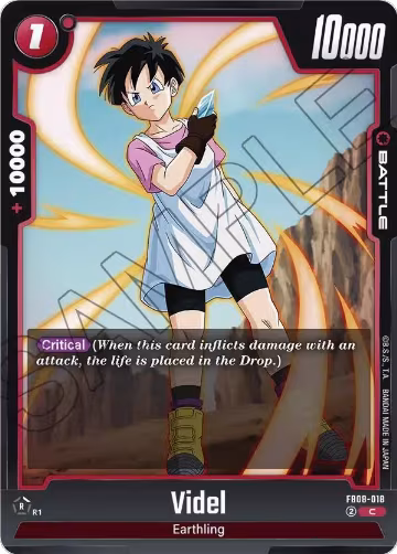 Videl - FB08-018 (FB08-018), Saiyan's Pride — DB Fusion card price