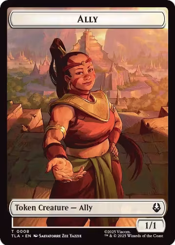 Ally (0008) // Clue (0016) Double-Sided Token (8 // 16), Avatar: The Last Airbender — Magic card price