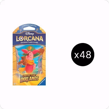 Disney Lorcana: Into the Inklands Sleeved Booster Pack Case, Into the Inklands — Lorcana sealed product price
