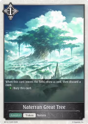 Naterran Great Tree (BP12-T12EN), Worldreaver’s Descent — Shadowverse card price