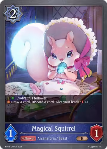 Magical Squirrel (BP13-048EN), Dominion of Darkness — Shadowverse card price