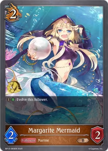 Margarite Mermaid (BP13-065EN), Dominion of Darkness — Shadowverse card price