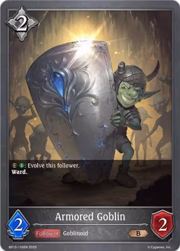 Armored Goblin (BP13-116EN), Dominion of Darkness — Shadowverse card price