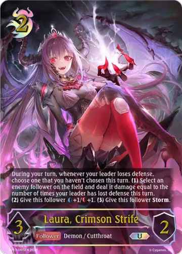 Laura, Crimson Strife (U) (BP13-U05EN) — card price