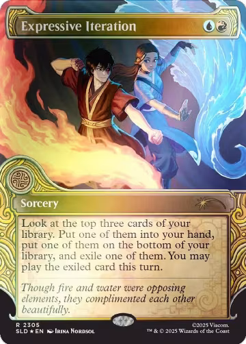 Expressive Iteration (Rainbow Foil) (2305), Secret Lair Drop Series — Magic card price