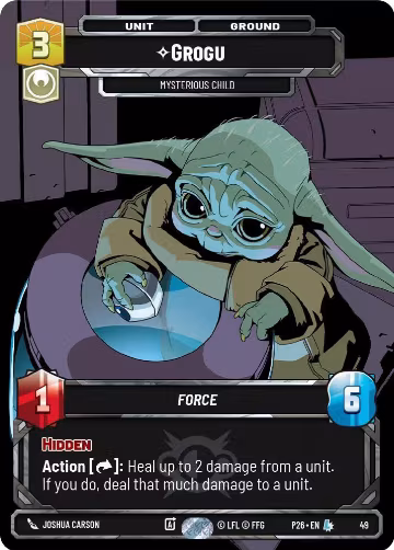 Grogu - Mysterious Child (49) (49), Sector and Regional Promos: Season 1 — Star Wars card price