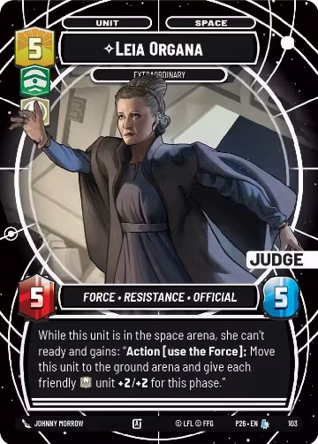 Leia Organa - Extraordinary (103) — card price