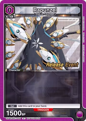 Rapunzel (056) (UEPR/NIK-1-056), GODDESS OF VICTORY: NIKKE Release Event Cards — Union Arena card price