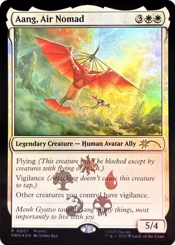 Aang, Air Nomad (1), Media Promos — Magic card price
