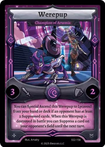 Werepup - Champion of Artemis (SS2-158), Shattered Stars Chapter 2 [SS2] — Elestrals card price