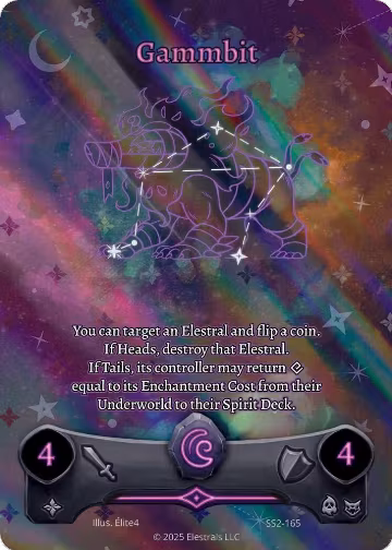 Gammbit (Full Art) (SS2-165) (SS2-165), Shattered Stars Chapter 2 [SS2] — Elestrals card price