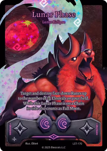 Lunar Phase - Lunar Eclipse (Full Art) (SS2-170), Shattered Stars Chapter 2 [SS2] — Elestrals card price