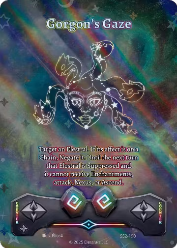 Gorgon's Gaze (Full Art) (SS2-190), Shattered Stars Chapter 2 [SS2] — Elestrals card price