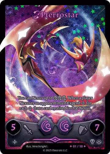 Pterrostar (Serialized) (/10), Shattered Stars Chapter 2 [SS2] — Elestrals card price
