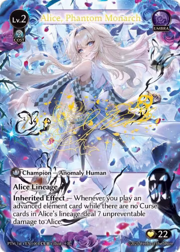 Alice, Phantom Monarch (CUR) (004), Phantom Monarchs — Grand Archive card price