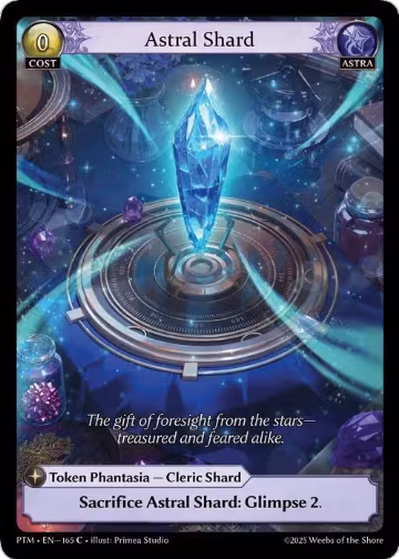 Astral Shard (165), Phantom Monarchs — Grand Archive card price