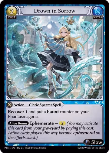 Drown in Sorrow (112), Phantom Monarchs — Grand Archive card price