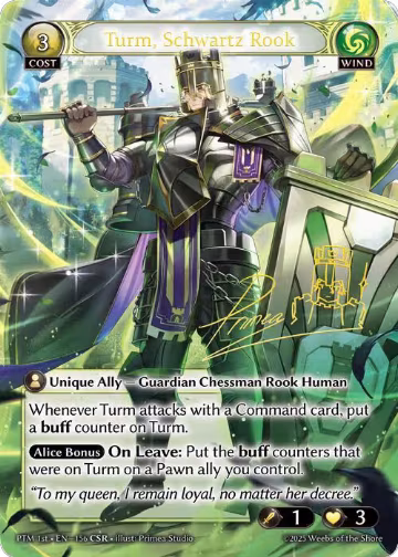 Turm, Schwartz Rook (CSR) (156), Phantom Monarchs — Grand Archive card price