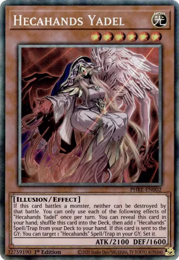 Hecahands Yadel (CR) (PHRE-EN002), Phantom Revenge — Yu-Gi-Oh! card price