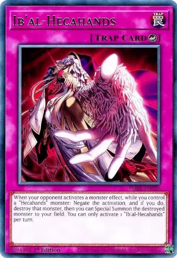 Ib'al-Hecahands (PHRE-EN010), Phantom Revenge — Yu-Gi-Oh! card price