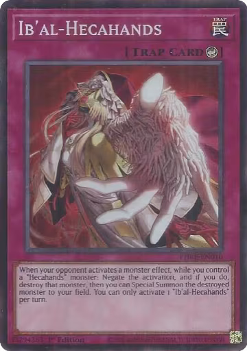 Ib'al-Hecahands (Super Rare) (PHRE-EN010), Phantom Revenge — Yu-Gi-Oh! card price
