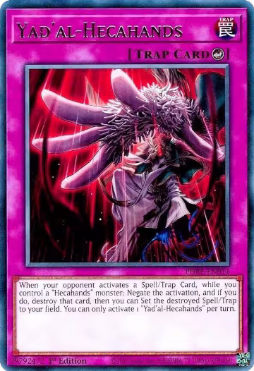 Yad'al-Hecahands (PHRE-EN011), Phantom Revenge — Yu-Gi-Oh! card price
