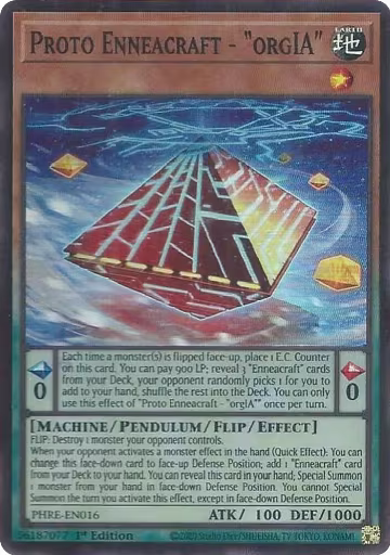 Proto Enneacraft - "orgIA" (Super Rare) (PHRE-EN016), Phantom Revenge — Yu-Gi-Oh! card price