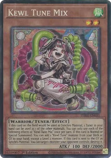 Kewl Tune Mix (CR) (PHRE-EN031), Phantom Revenge — Yu-Gi-Oh! card price